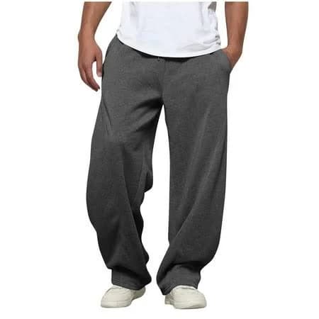 Men's Baggy Loose Fit Sweatpants with Pockets