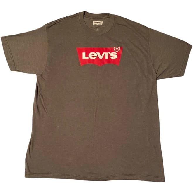 Levi's Men's Short Sleeve Crew Neck Graphic Logo T-Shirt