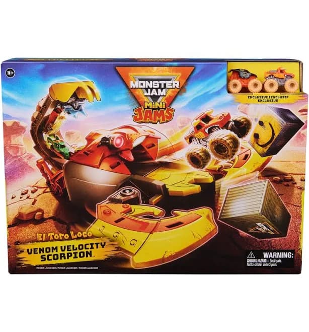 Monster Jam Playset - Venom Velocity Kids | Die-Cast Trucks