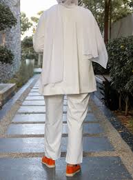 Roma Set Modest Waer set of two pieces , Top & Pants made of jersey. Perfect for casual hangouts and travel. Travel Wear from Jimmy Le Bond at Boksha