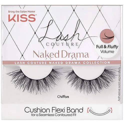Kiss Lash Couture Naked Drama Chiffon Eyelash Extensions