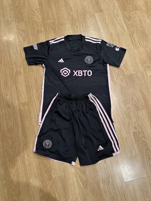 Adidas Inter Miami Cf 2023-25 Away Soccer Jersey And Shorts Kit, Youth