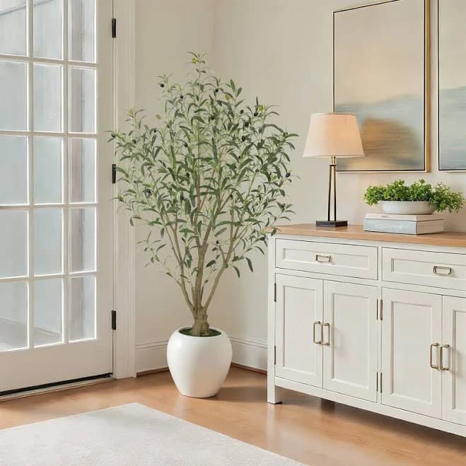 Grand Artificial Olive Tree