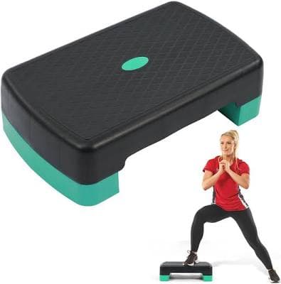Flexwave Adjustable Workout Aerobic Stepper Step Platform Trainer