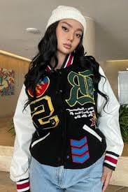 Winning Game Varsity Jacket - Black | Fashion Nova