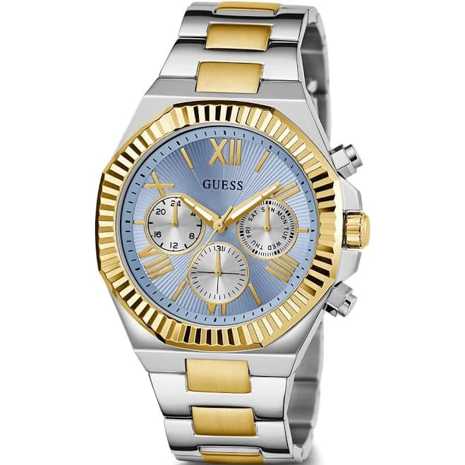 GUESS Men's Equity Multi-function Stainless Steel Watch