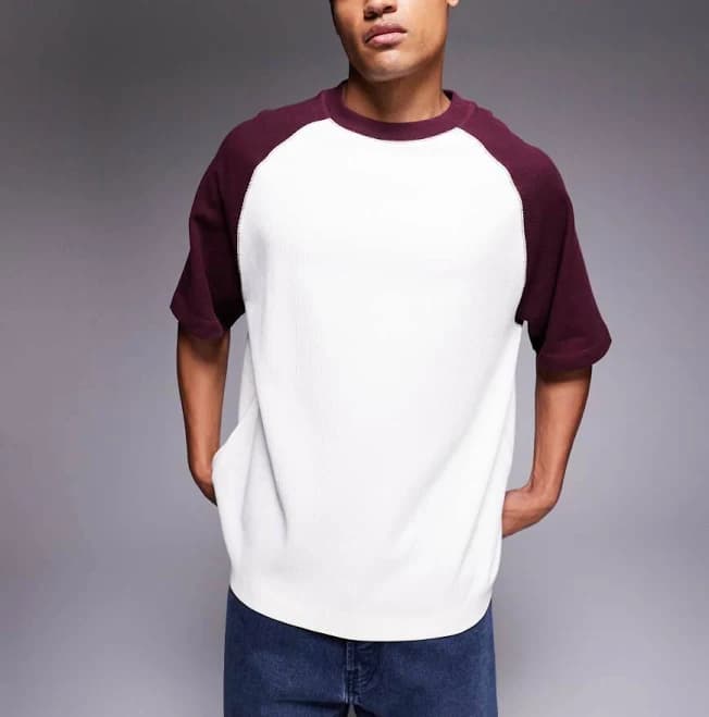 ASOS Design Premium Oversized Raglan T-Shirt