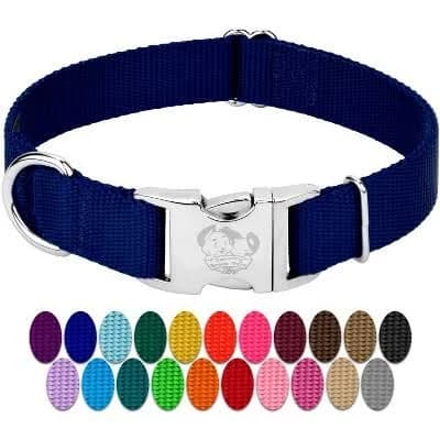 Country Brook Design Premium Nylon Dog Collar