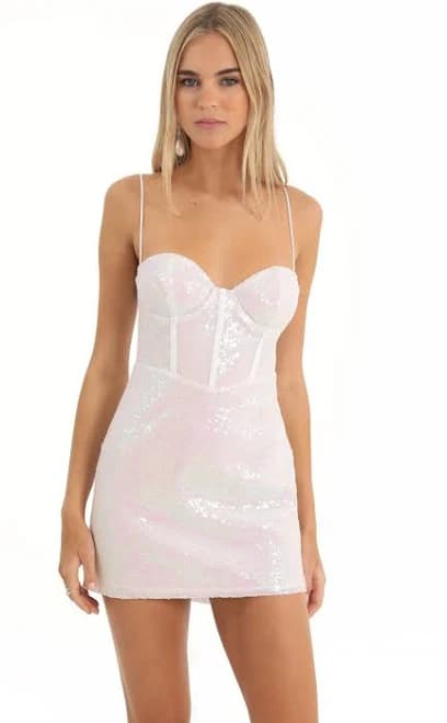 Sequin Corset Party Dress