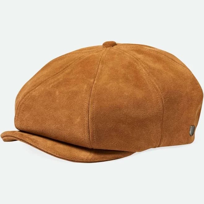 Brixton Brood Reserve Suede Newsboy Cap