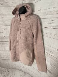 FILA Sport Women's Hooded Fleece Jacket Pink Full Zip Size S Small | eBay