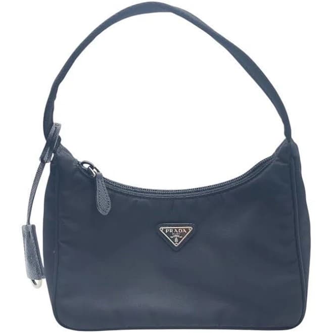 PRADA Re Edition 2000 Mini Bag 1NE515 Black Nylon Handbag Ladies