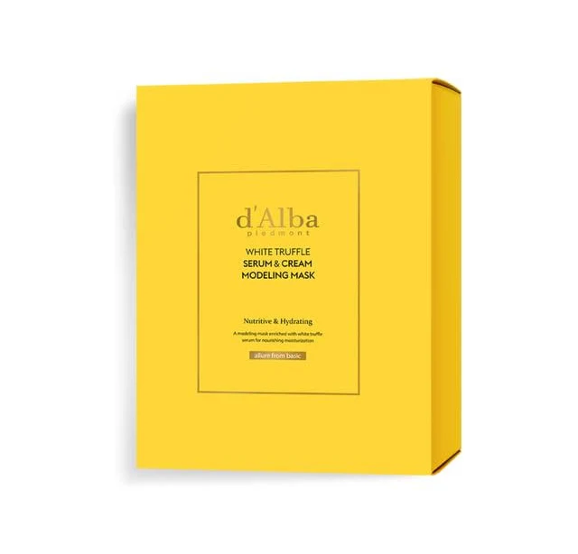 d' Alba White Truffle Serum & Cream Modeling Mask