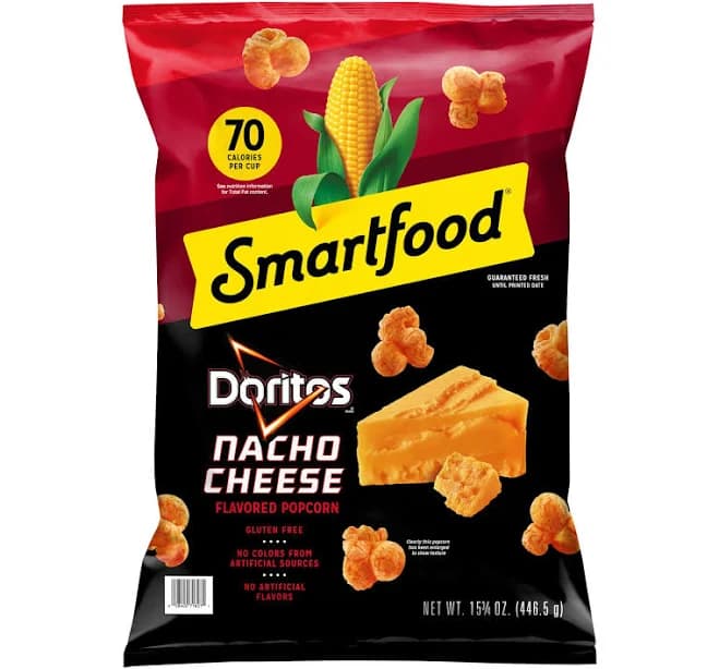 Smartfood Doritos Nacho Cheese Flavored Popcorn