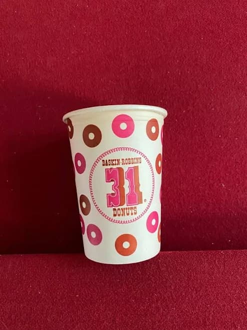 Baskin-Robbins Ice Cream Hot Cup