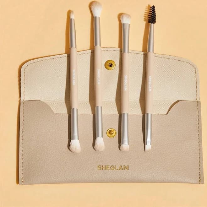 Sheglam Dusty Pink Eye Brush Set
