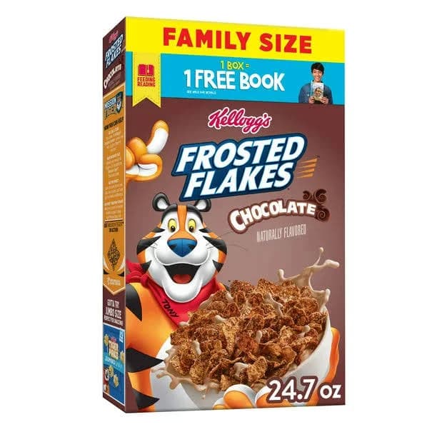 Kellogg's Chocolate Frosted Flakes Cereal