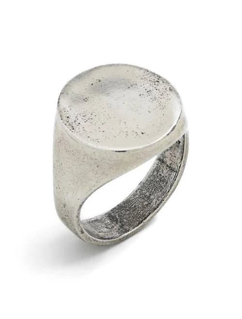 Sterling Silver Basic Signet Ring
