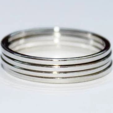 Dainty Stacking Midi Ring Set