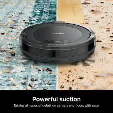 Shark ION Robot Vacuum, Wi-Fi Connected, Works with Google Assistant, Multi-Surface Cleaning, Black RV756 - Walmart.com