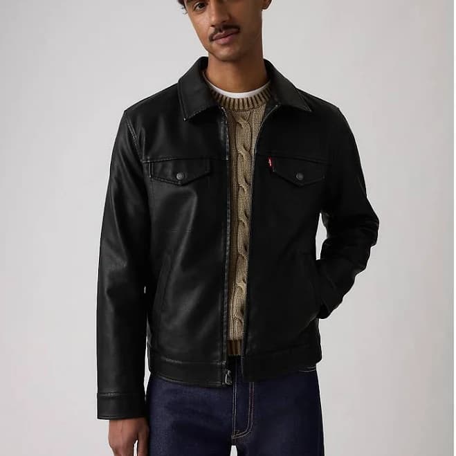 Levi's Men's Faux Leather Jacket