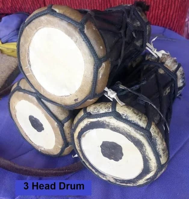 Authentic Nigerian Talking Drum Omele-bata With Sticks