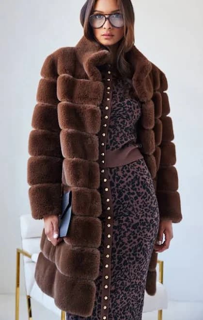 Christie Faux Fur Coat