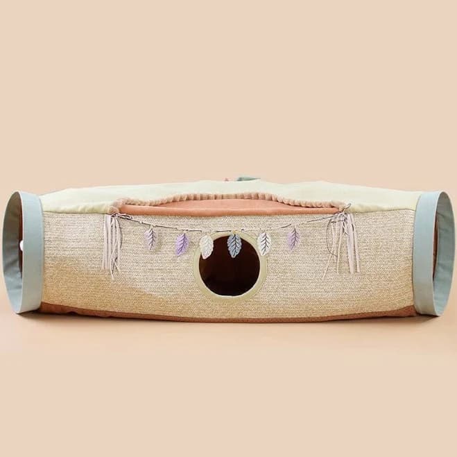 Safari Cat Play Tunnel