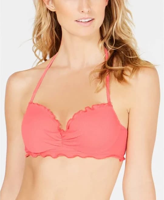Sundazed Women's Ava Ruffle-Edge Bikini Top