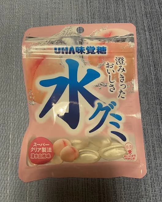 Uha Mikakutou Mizu Gummy Peach