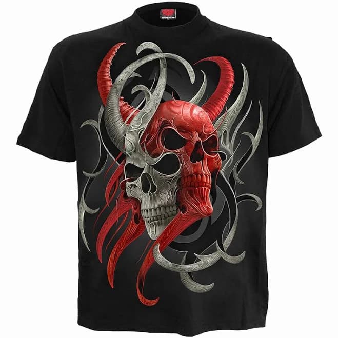 Spiral USA Men's Skull Synthesis T-Shirt