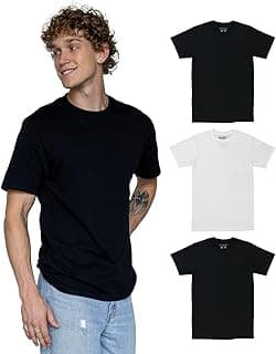 Classic T-Shirt - Basic Short Sleeve Essential Crew Neck T-Shirts