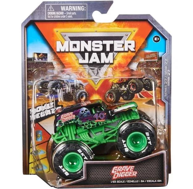 Monster Jam Grave Digger 1:64 Die-Cast Truck