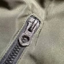 ZARA Baby Olive puffer HOOD Jacket Long Sleeve warm “Wait I Wanna Play” 12-18mo