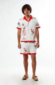 Los Sundays Sometimes Woven Camp Shirt | PacSun