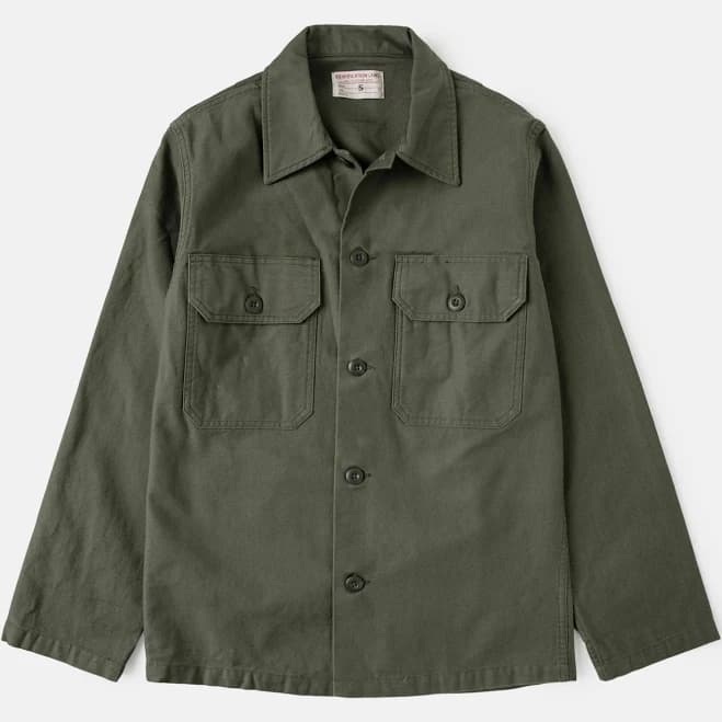 1963 US Army OG-107 Fatigue Utility Shirt