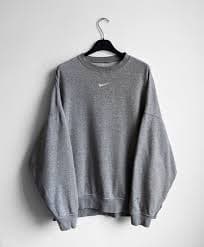 Nike Vintage Nike sweatshirt center swoosh y2k | Grailed