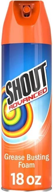 Shout Advanced Foaming Grease And Oil Stain Remover