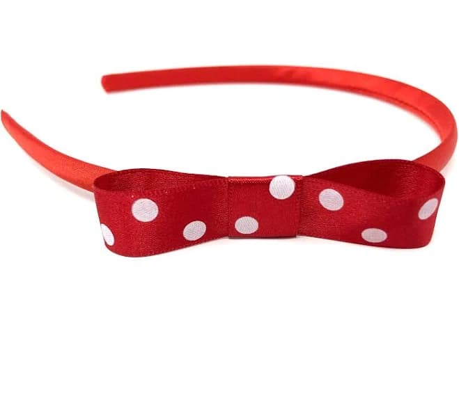 Satin Bow Headband