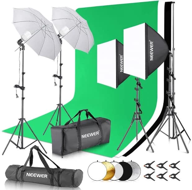 Neewer NK102 Photography Lighting Kit