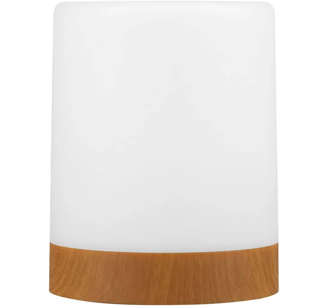 Globe Electric LED Integrated Rechargeable Multicolor Portable Touch Lamp with Included USB Cable