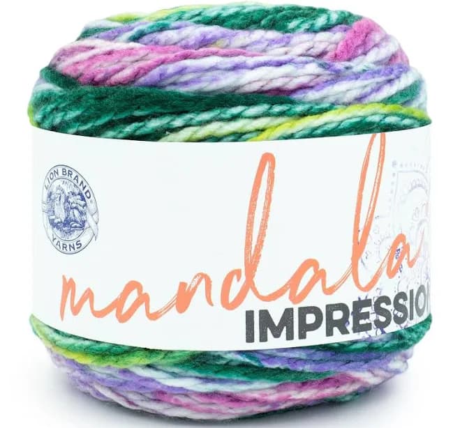 Lion Brand Mandala Impressions Yarn
