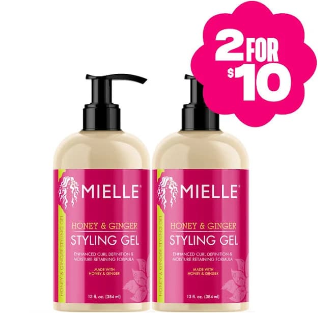 Honey & Ginger Styling Gel Duo
