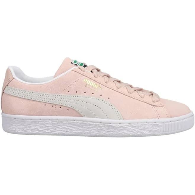 Puma Suede Classic Xxi Lace Up Womens Pink Sneakers Casual Shoes