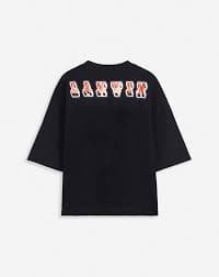 Lanvin X Future Loose-Fit Mesh T-Shirt In Black - 50% Off | Editorialist