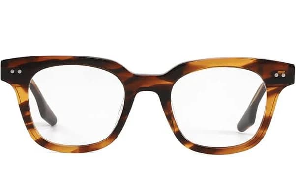Barnett Tortoise, Full Rimmed Oversized Acetate Chunky Thick Frame, Extra Large Eyeglasses | Prescription Eyeglasses | Progressive Lenses | Order