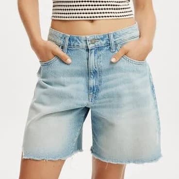 Cotton On Women's Relaxed Denim Shorts
