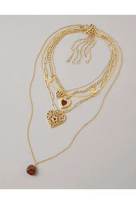 AE Heirloom Heart Necklace 5-Pack