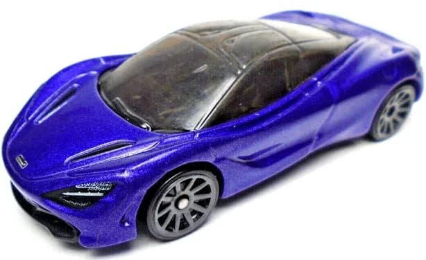 2017 Hot Wheels Mclaren 720s Purple 1:64 Diecast 2 3/4" Car