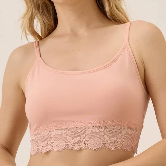 Pact Women's Lace Smooth Cup Bralette